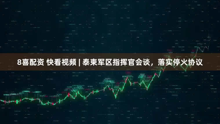 8喜配资 快看视频 | 泰柬军区指挥官会谈，落实停火协议